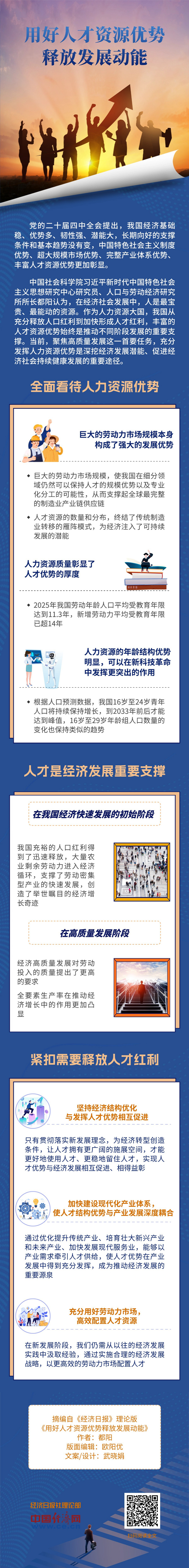 用好人才资源优势释放发展动能
