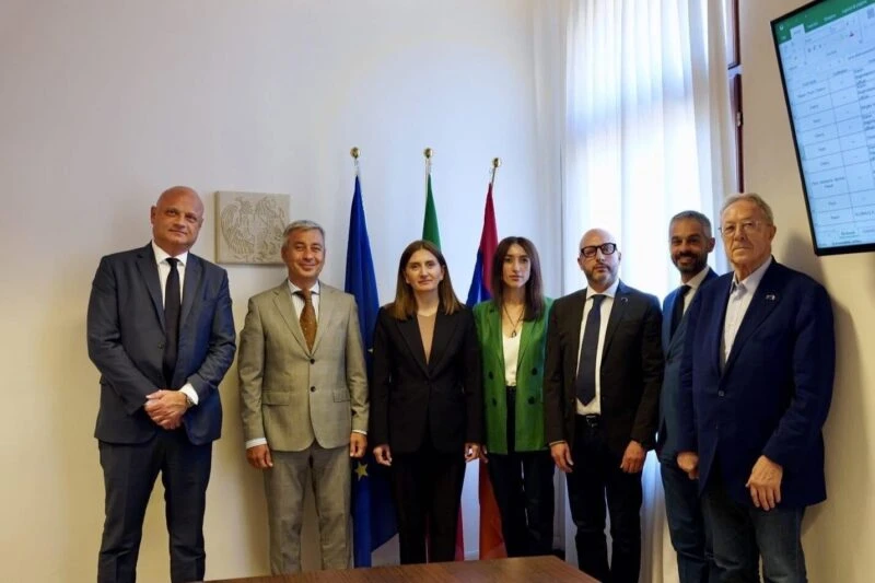 Արարատ Միրզոյանի կինը Վենետիկում քննարկել է Հայաստանի և Իտալիայի տնտեսական համագործակցությունն ընդլայնելու հեռանկարները