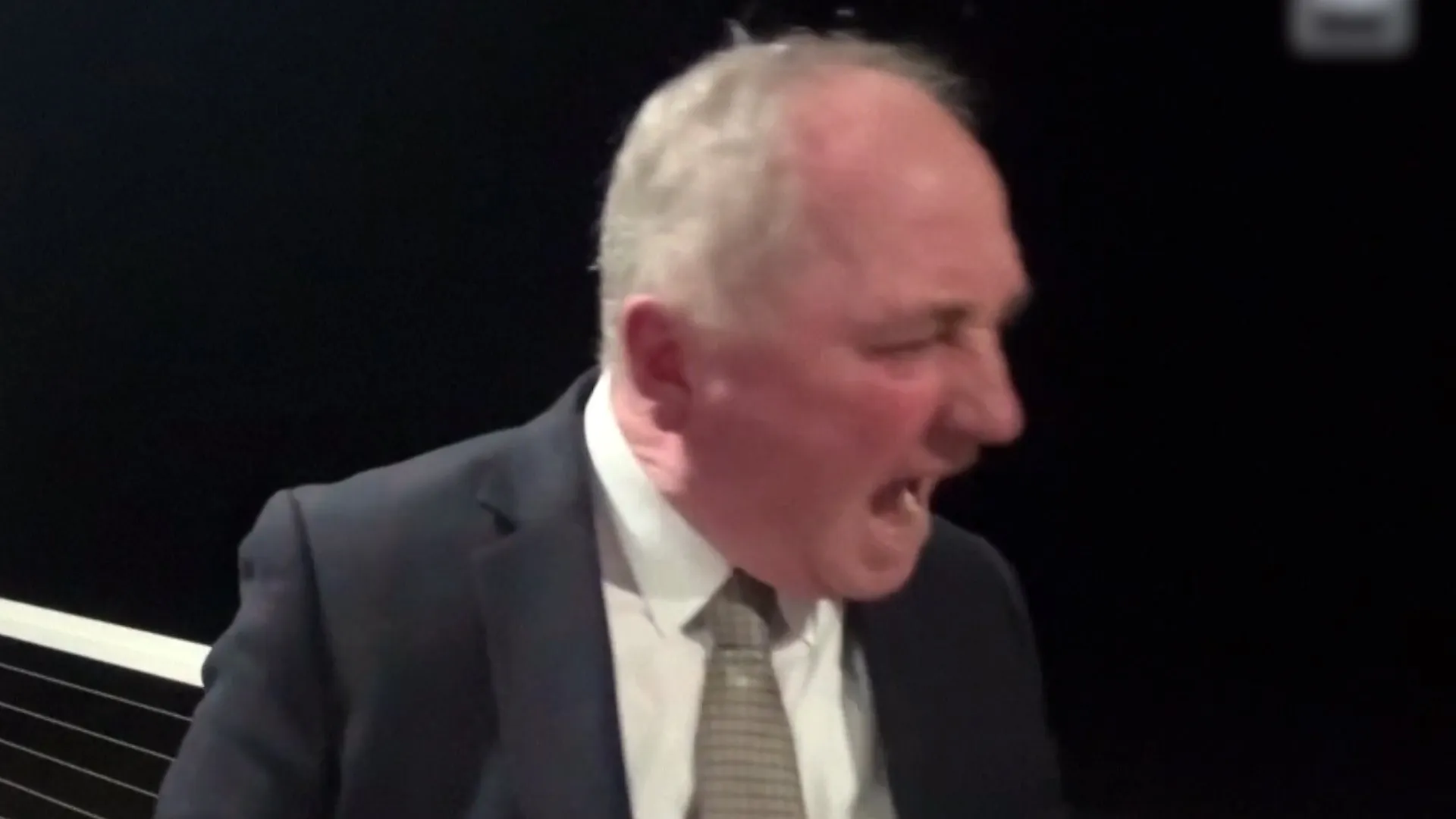 Australian MP interrupts tough interview to yell at dog