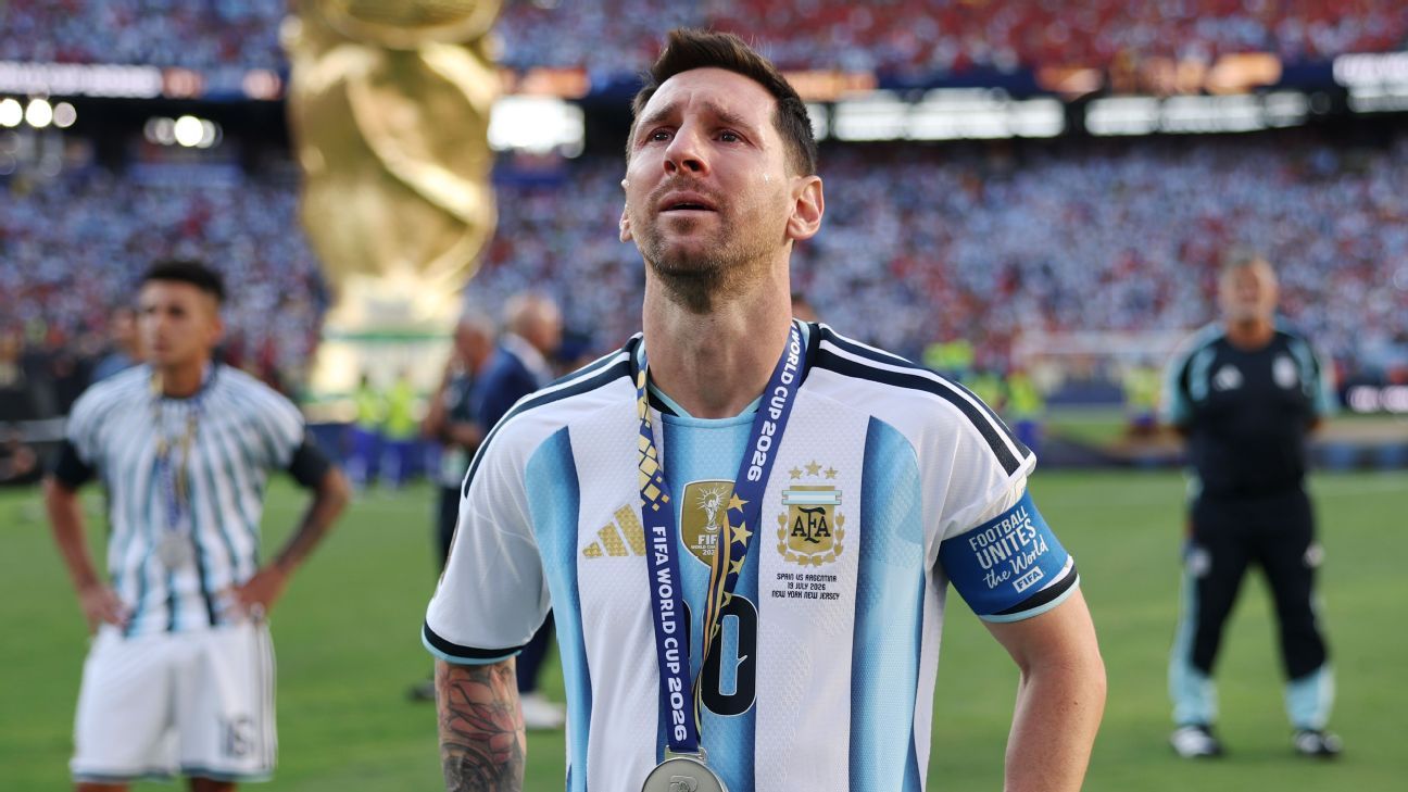 Messi in Rosario to rest after WCup final loss