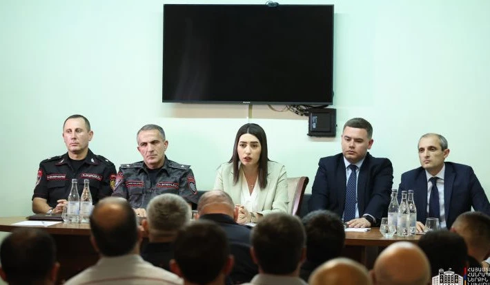 Արփինե Սարգսյանն այցելել է Տավուշի մարզ, ամփոփել ՆԳՆ ոստիկանության 2026-ի առաջին կիսամյակի աշխատանքը