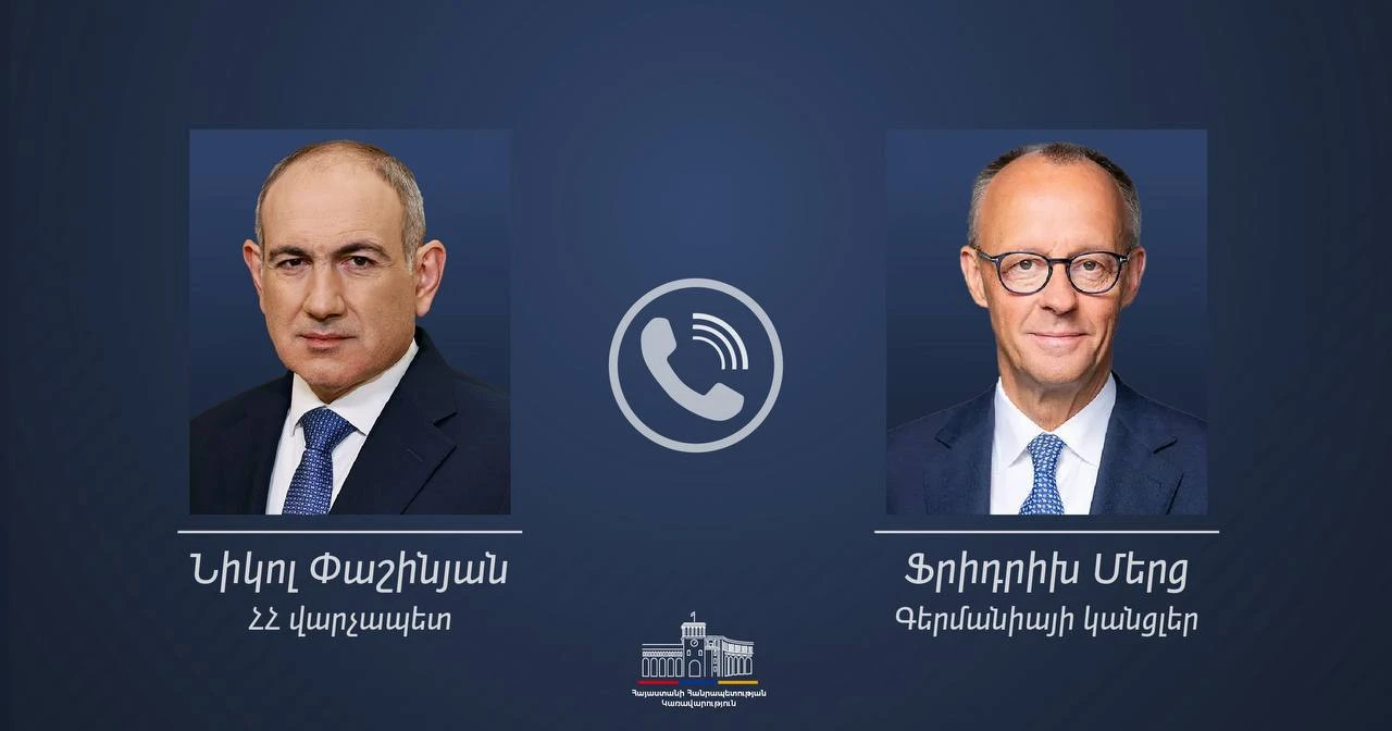 Փաշինյանը և Մերցը քննարկել են Հայաստանի և Ադրբեջանի միջև հաստատված խաղաղությունը