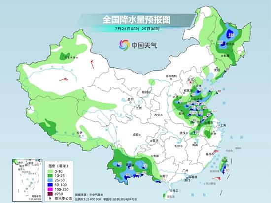 明起华南等地强降雨来袭 中东部多地进入桑拿天模式