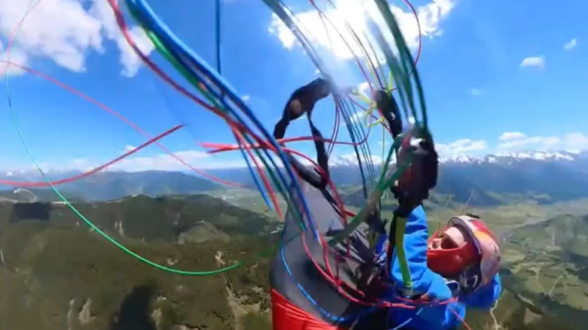 Paraglider survives mid-air collision with plane over Austria
