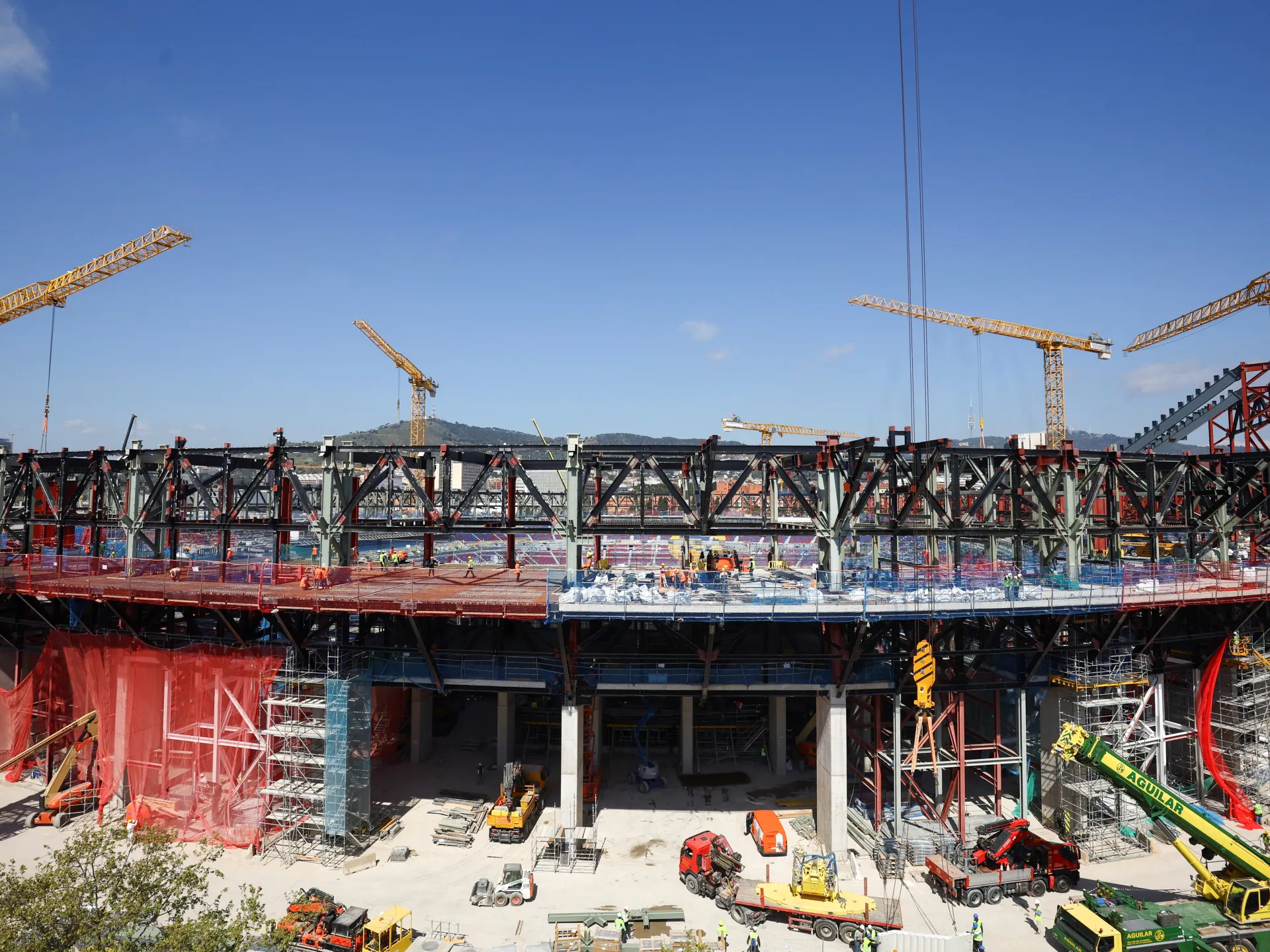 Worker dies during reconstruction of Barcelona’s Camp Nou Stadium
