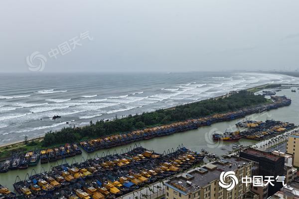 登陆了！台风“红霞”已登陆广东惠州沿海 为今年来登陆我国最强台风