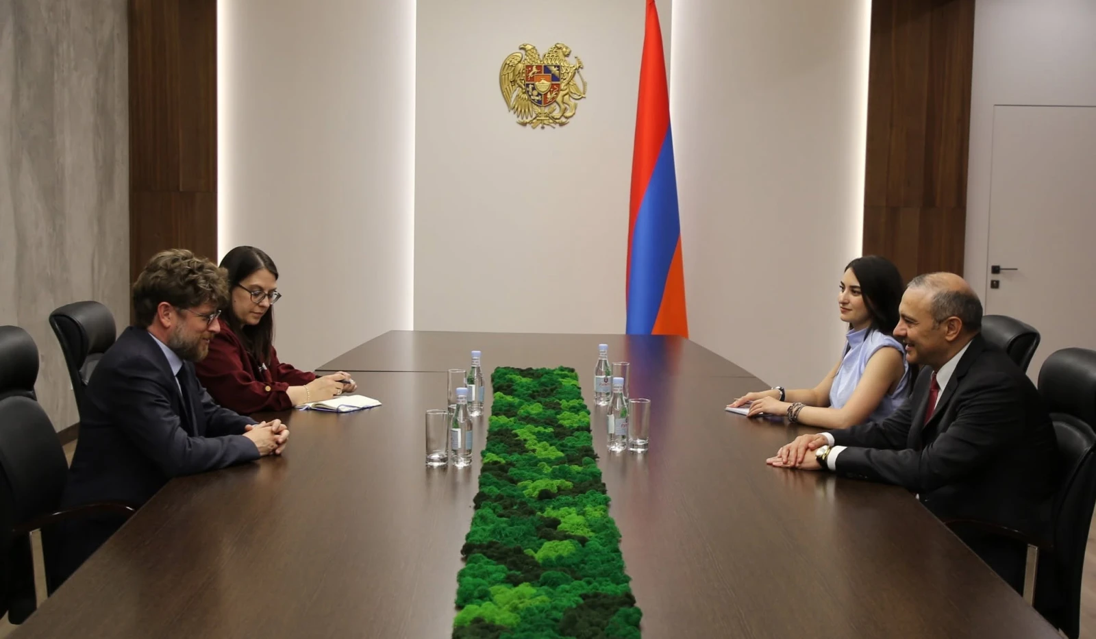 Արմեն Գրիգորյանն ընդունել է դիվանագիտական առաքելությունն ավարտող Ֆրանսիայի դեսպանին