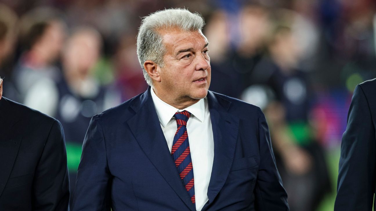 Barça prez Laporta recovering from heart issue
