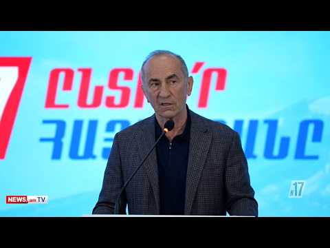 Роберт Кочарян вспомнил эпизод разговора с Арменом Саркисяном