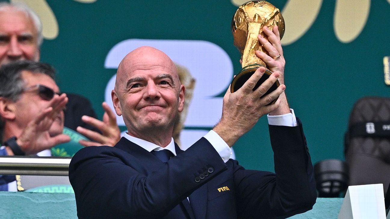 Infantino to FIFA members: Back plan for $40m