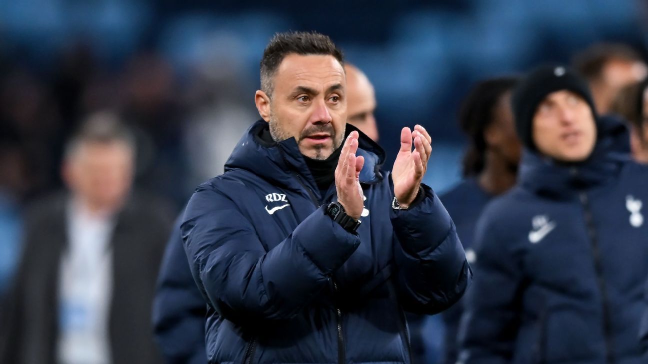 De Zerbi hints at new blockbuster Spurs transfer