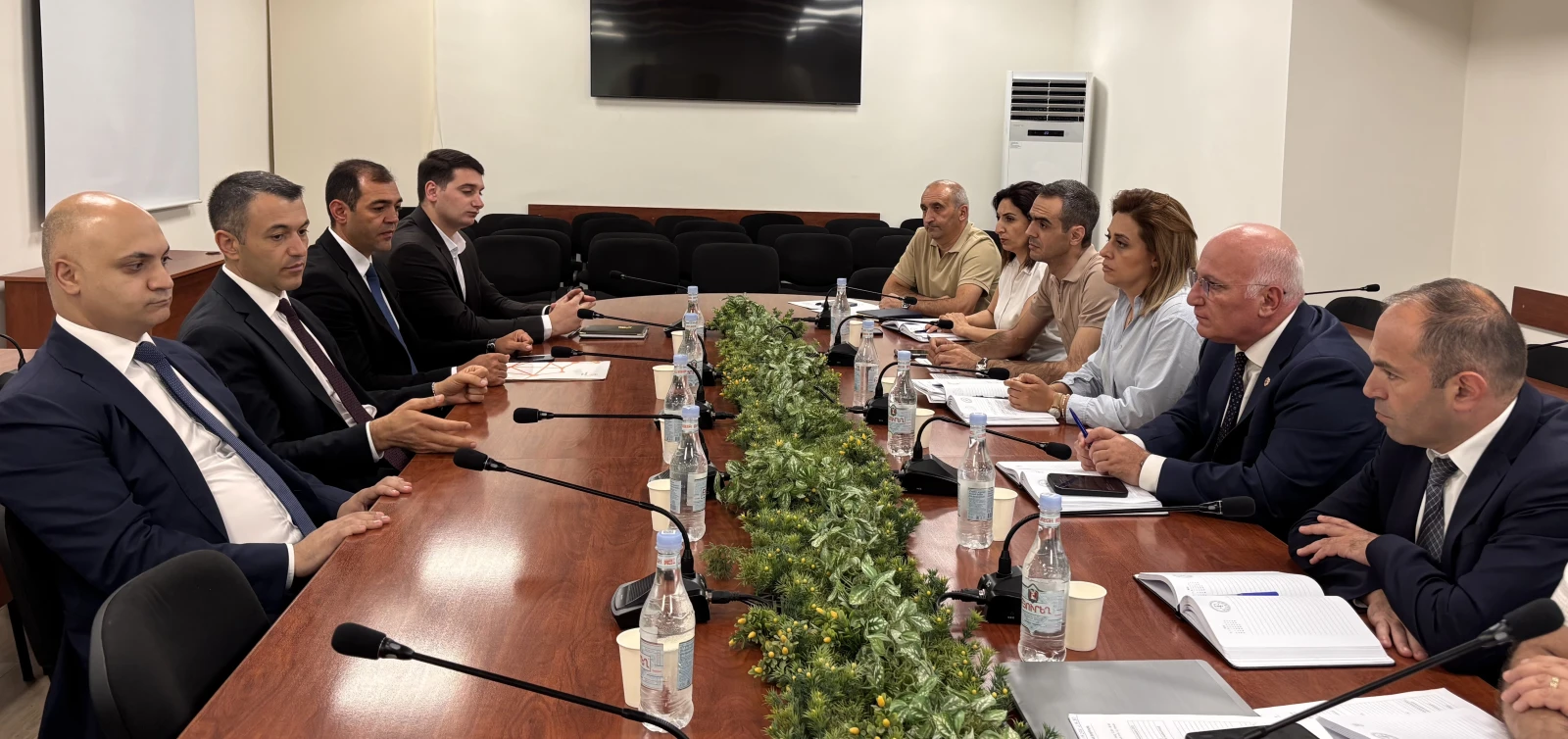 ՀԾԿՀ-ում քննարկվել են հանրային ենթակառուցվածքների տարածական տվյալների ազգային գեոպորտալին ինտեգրման հարցերը