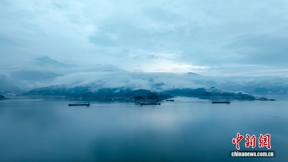 湖北秭归：水墨氤氲三峡美