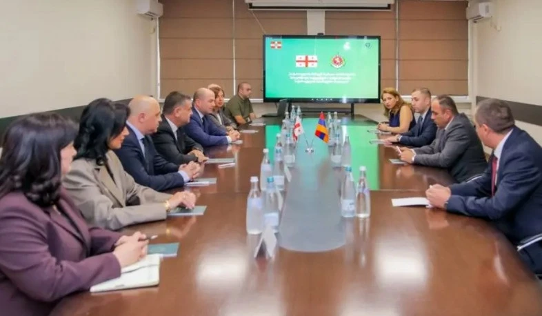 ՀՀ ԱԱԾ սահմանապահ զորքերի պատվիրակությունն այցելել է Վրաստան