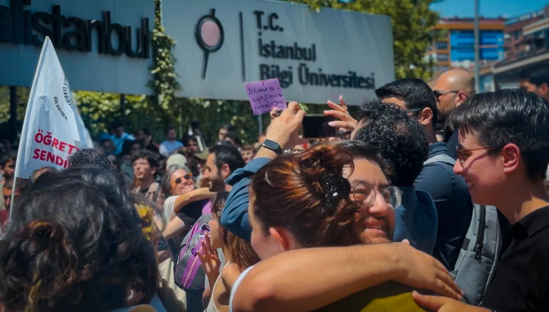 Istanbul’s Bilgi University reopened after police crackdown