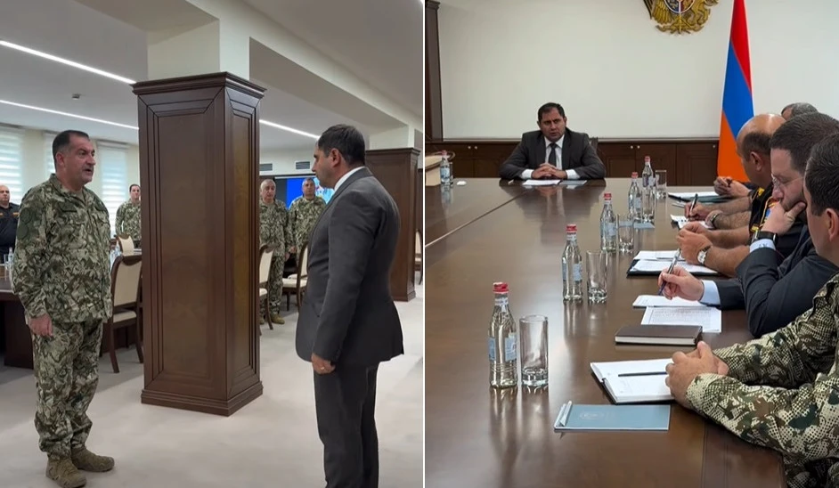 Այսօր անցկացրի խորհրդակցություն՝ ծառայության կազմակերպման, կարգապահության հարցերի վերաբերյալ. Պապիկյան (վիդեո)