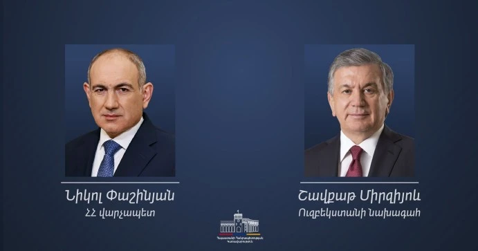 Ձեր գործունեությունը կնպաստի Ձեր ժողովրդի կենսամակարդակի հետագա բարձրացմանը. Ուզբեկստանի նախագահը՝ Փաշինյանին
