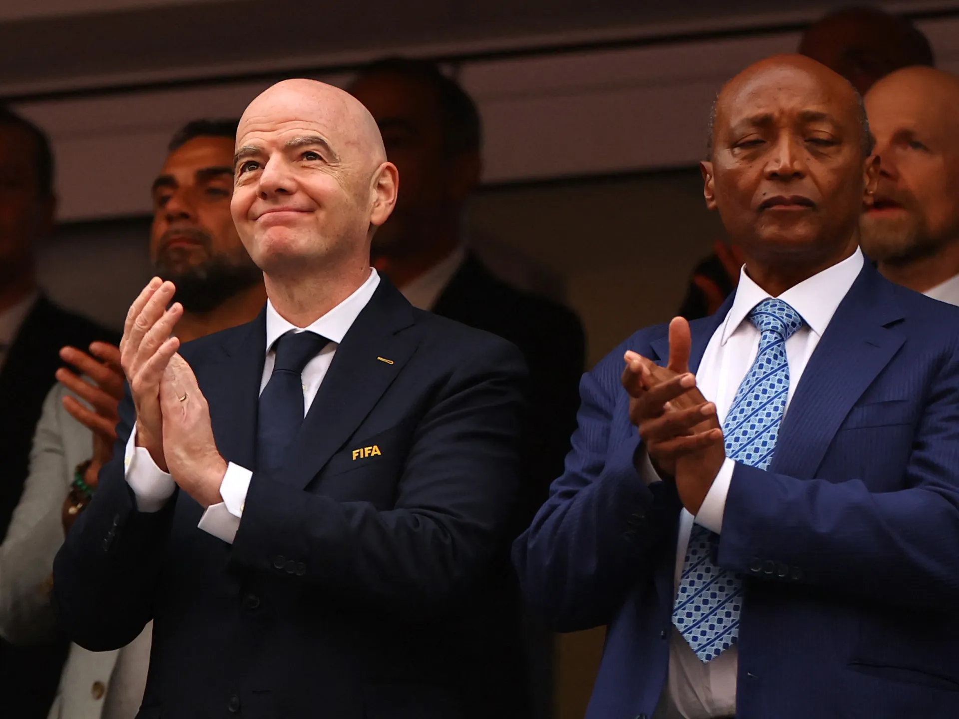 Top Africa football leaders back Infantino after FIFA selloff scandal